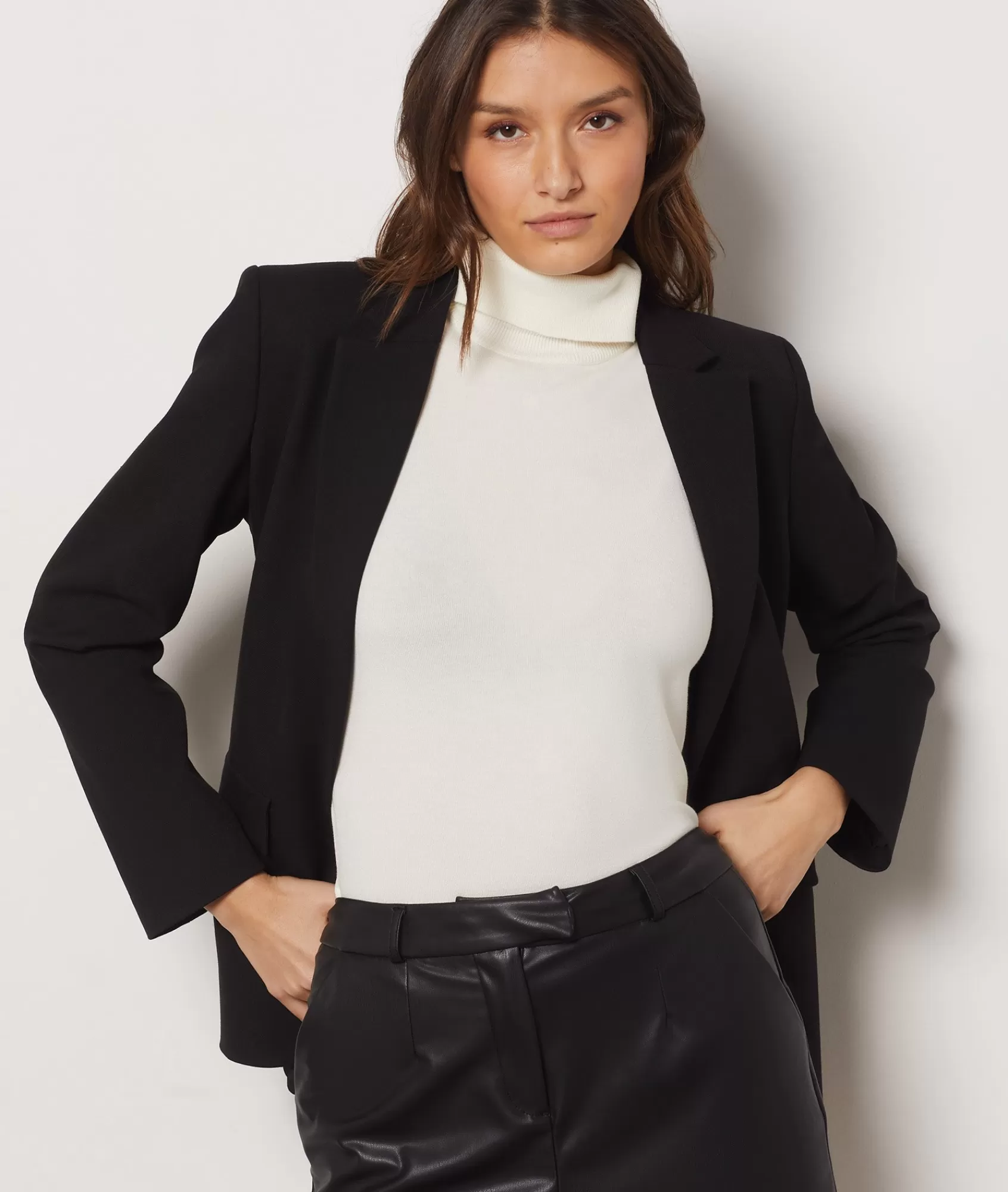 Etam Turtlenecks | Sleeveless>Sleeveless Turtleneck Sweater