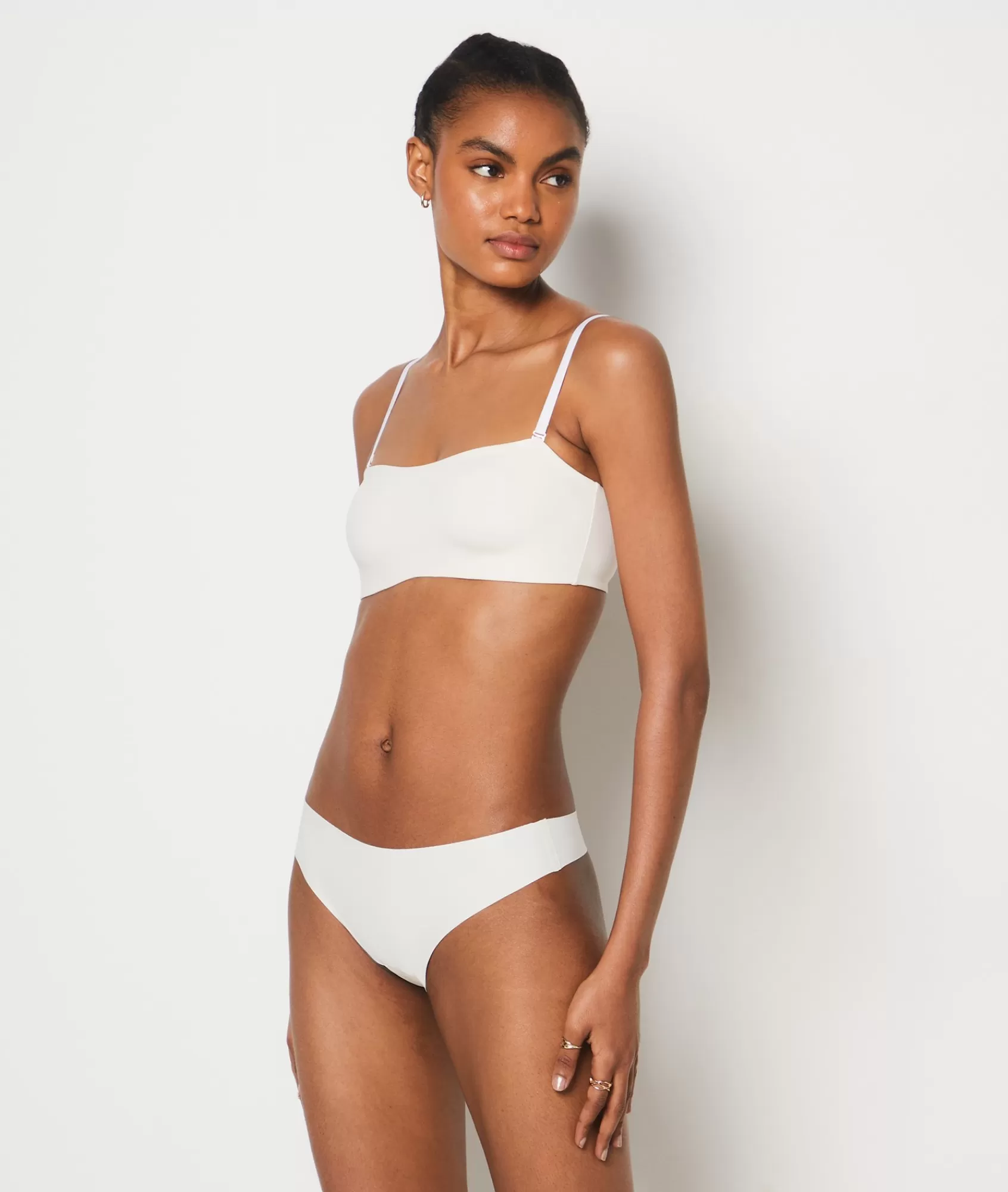 Etam Bandeau Bras | Wireless Bras>Soft Underwire Bandeau Bra with Removable Straps