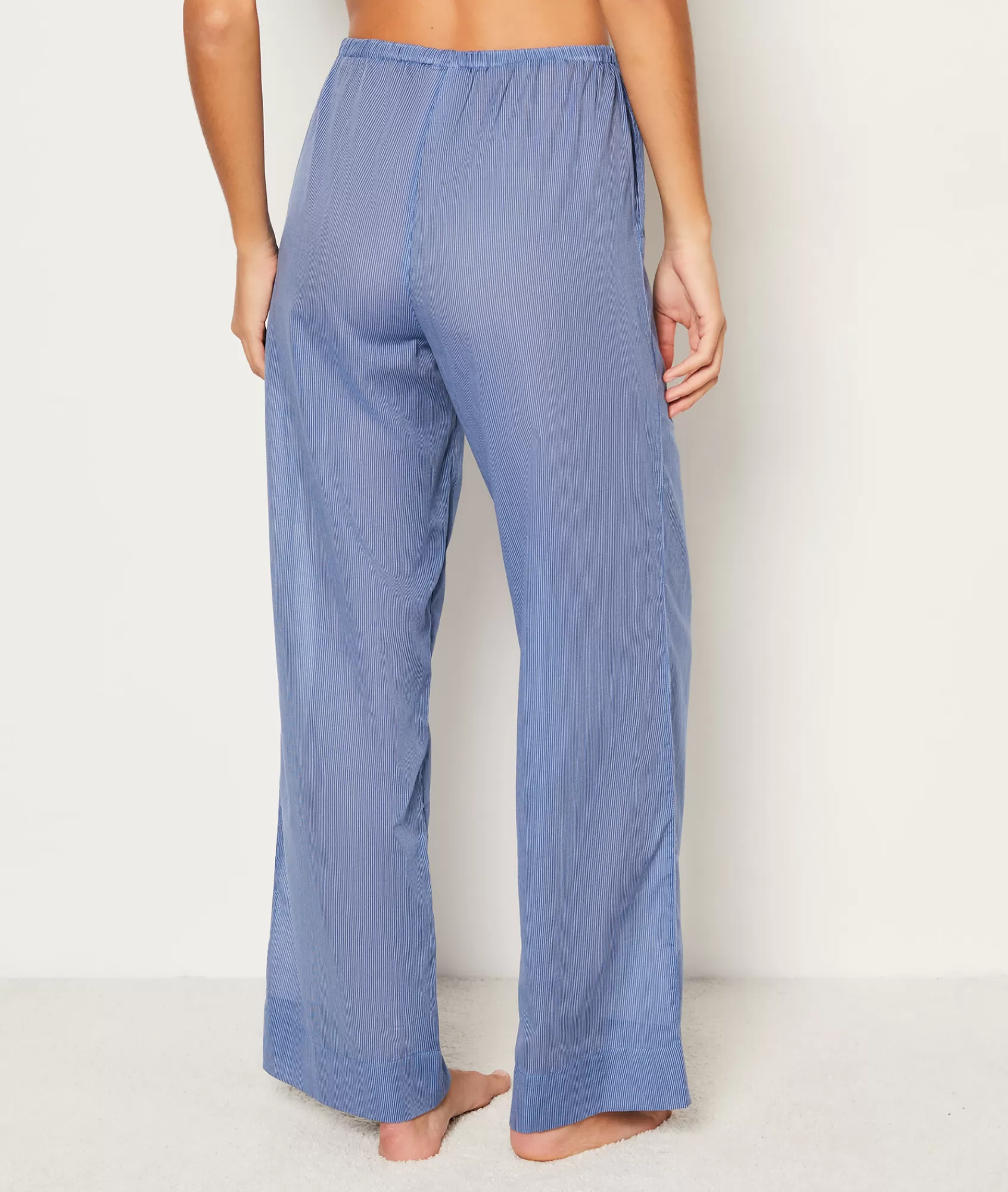 Etam Pyjama Bottoms>Striped Cotton Pyjama Bottoms