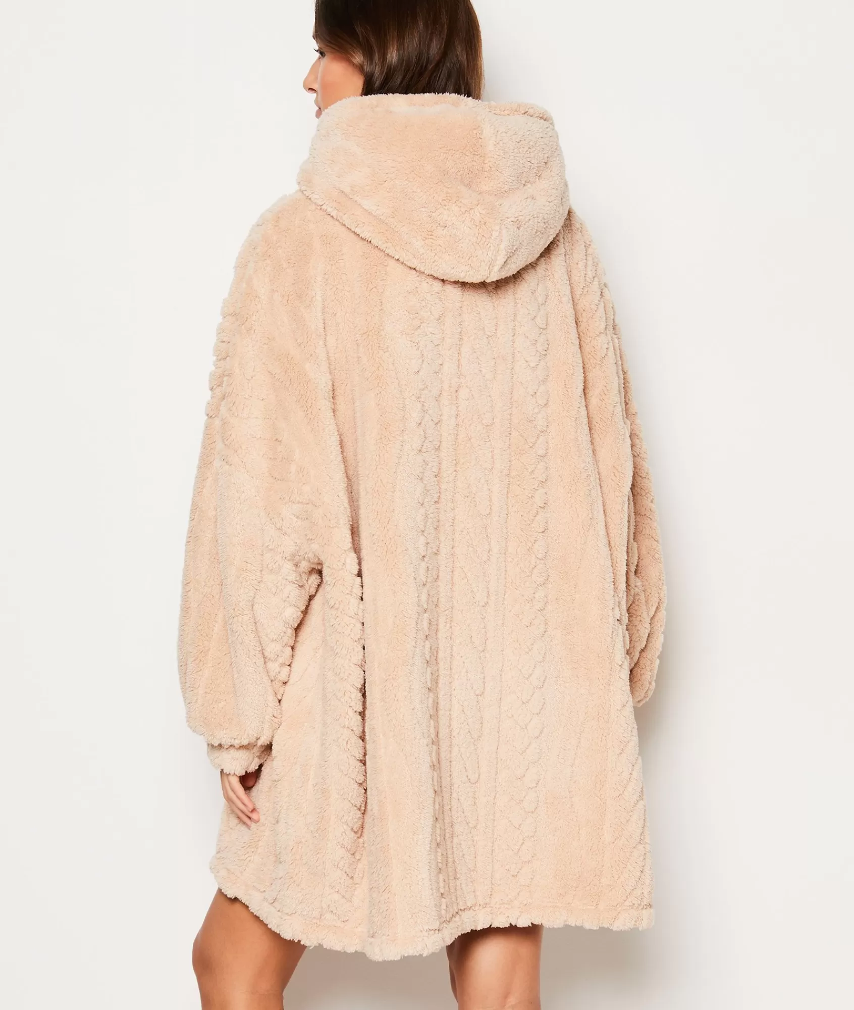 Etam Pyjama Ponchos, Sweatshirts & Jackets | Pyjama Tops>Sweat à capuche polaire