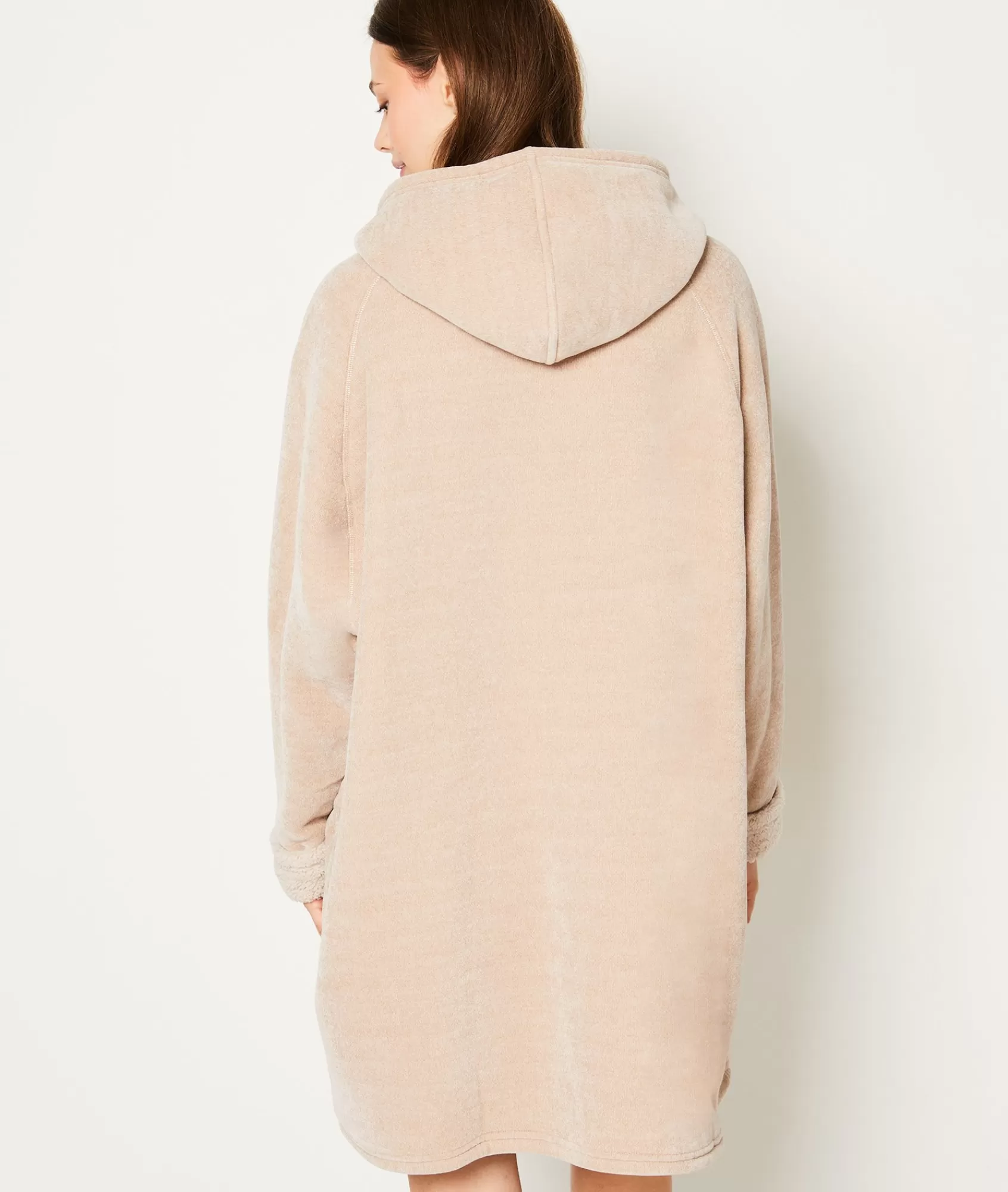 Etam Loungewear | Pyjama Ponchos, Sweatshirts & Jackets>Sweat avec capuche polaire