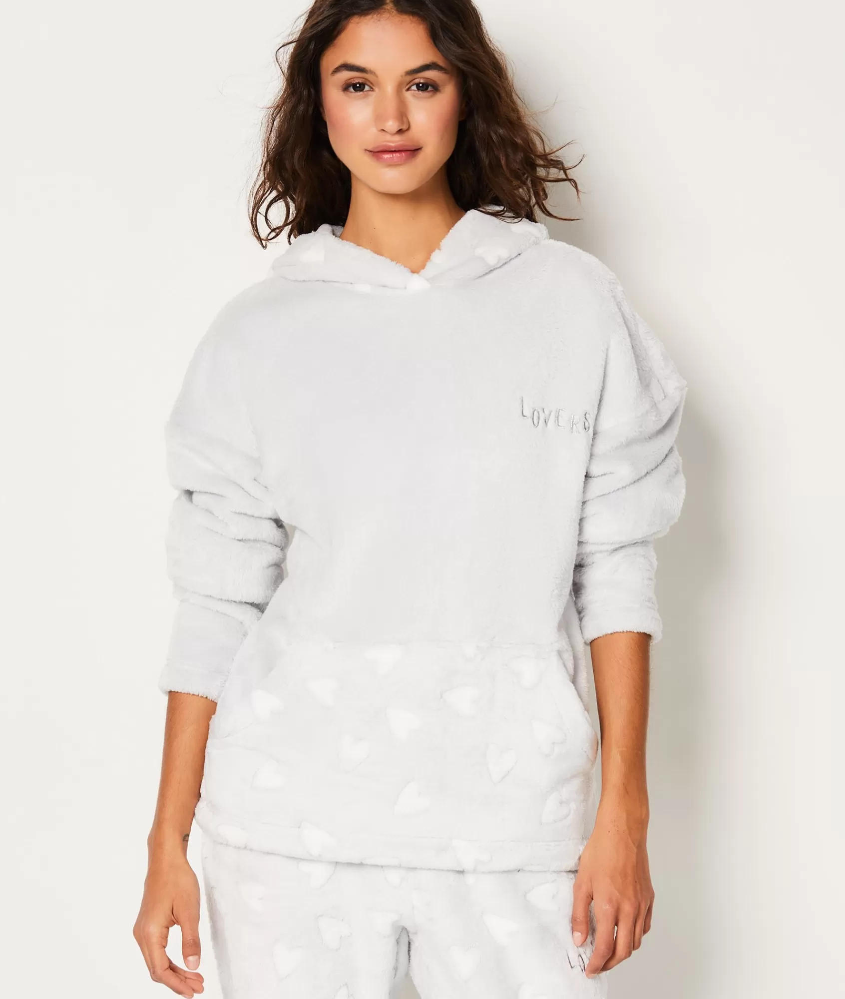 Etam Pyjama Ponchos, Sweatshirts & Jackets | Pyjama Tops>Sweat de pyjama polaire