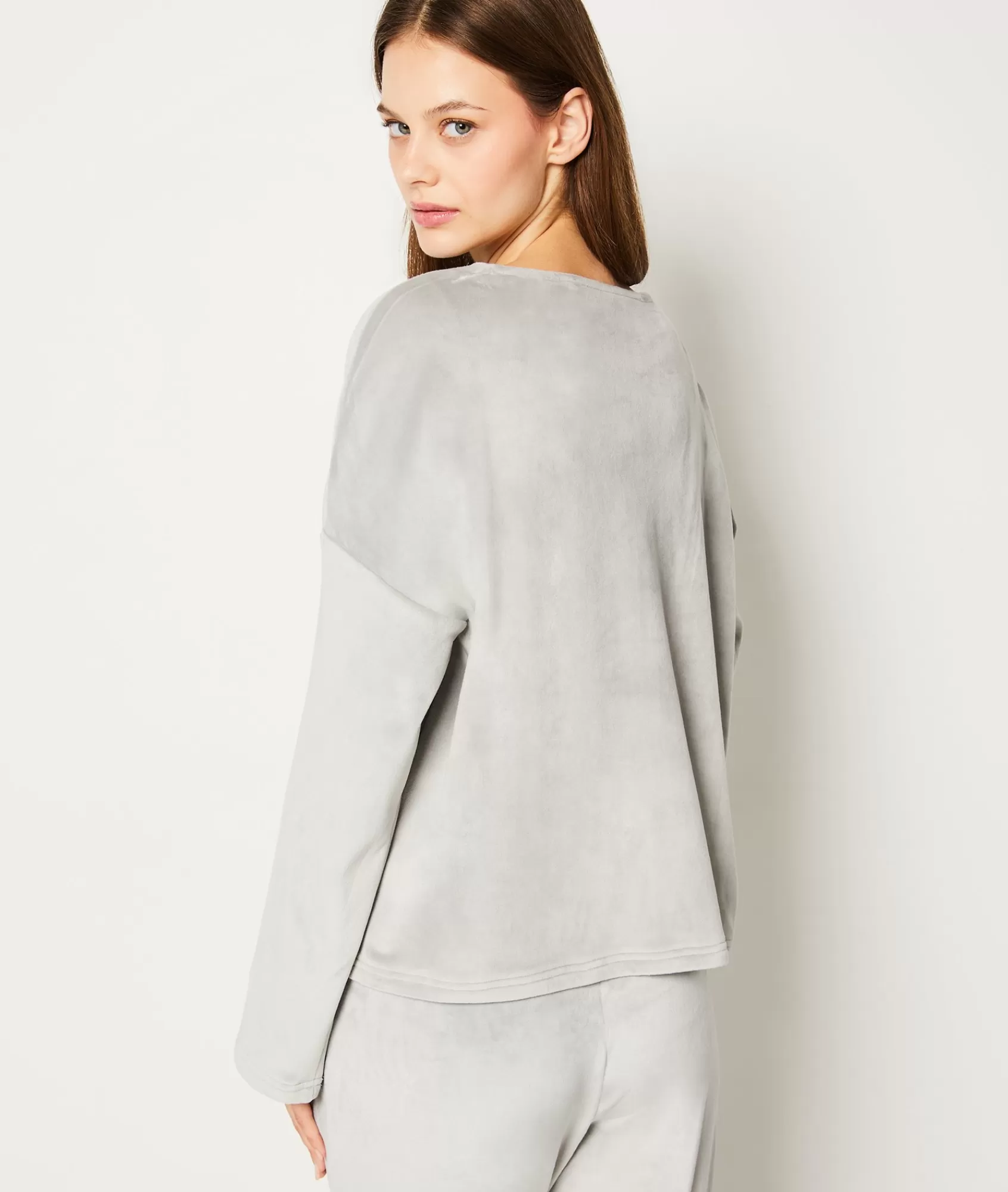 Etam Pyjama Ponchos, Sweatshirts & Jackets | Pyjama Tops>Sweat de pyjama polaire