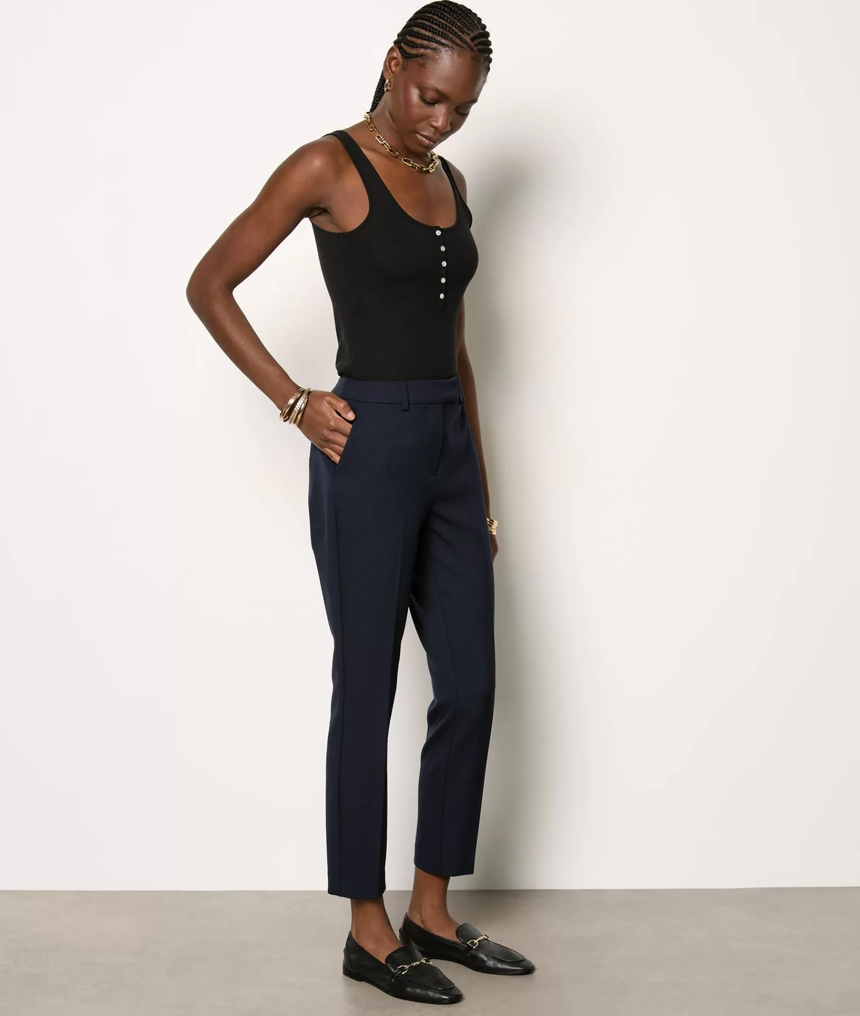 Etam Cigarette Pants>Trousers with a cigarette cut