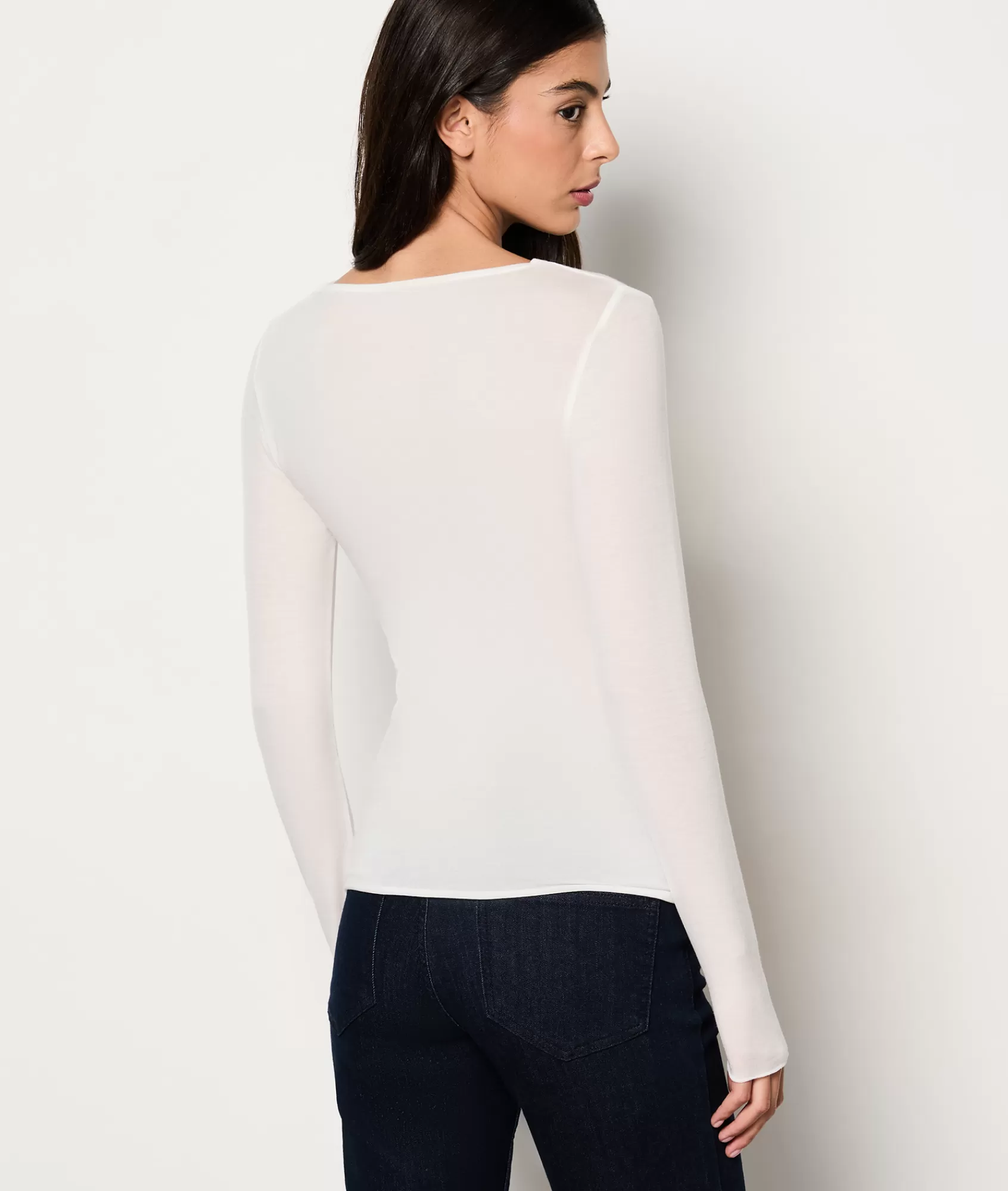 Etam Pyjama Tops>T-shirt manches longues avec cachemire en maille thermique