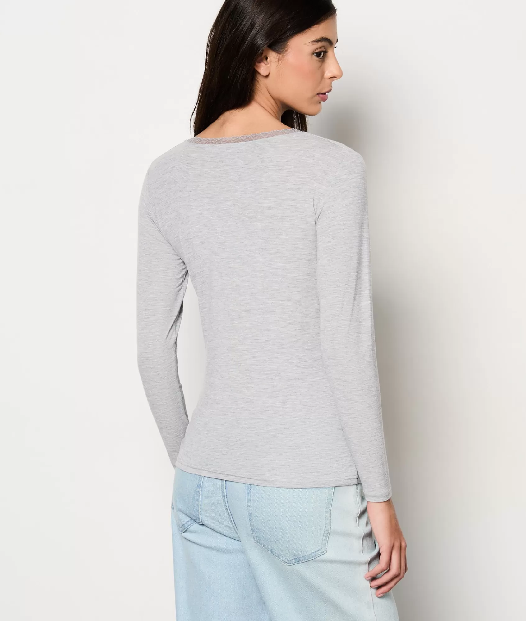 Etam Pyjama Tops>T-shirt manches longues maille thermique