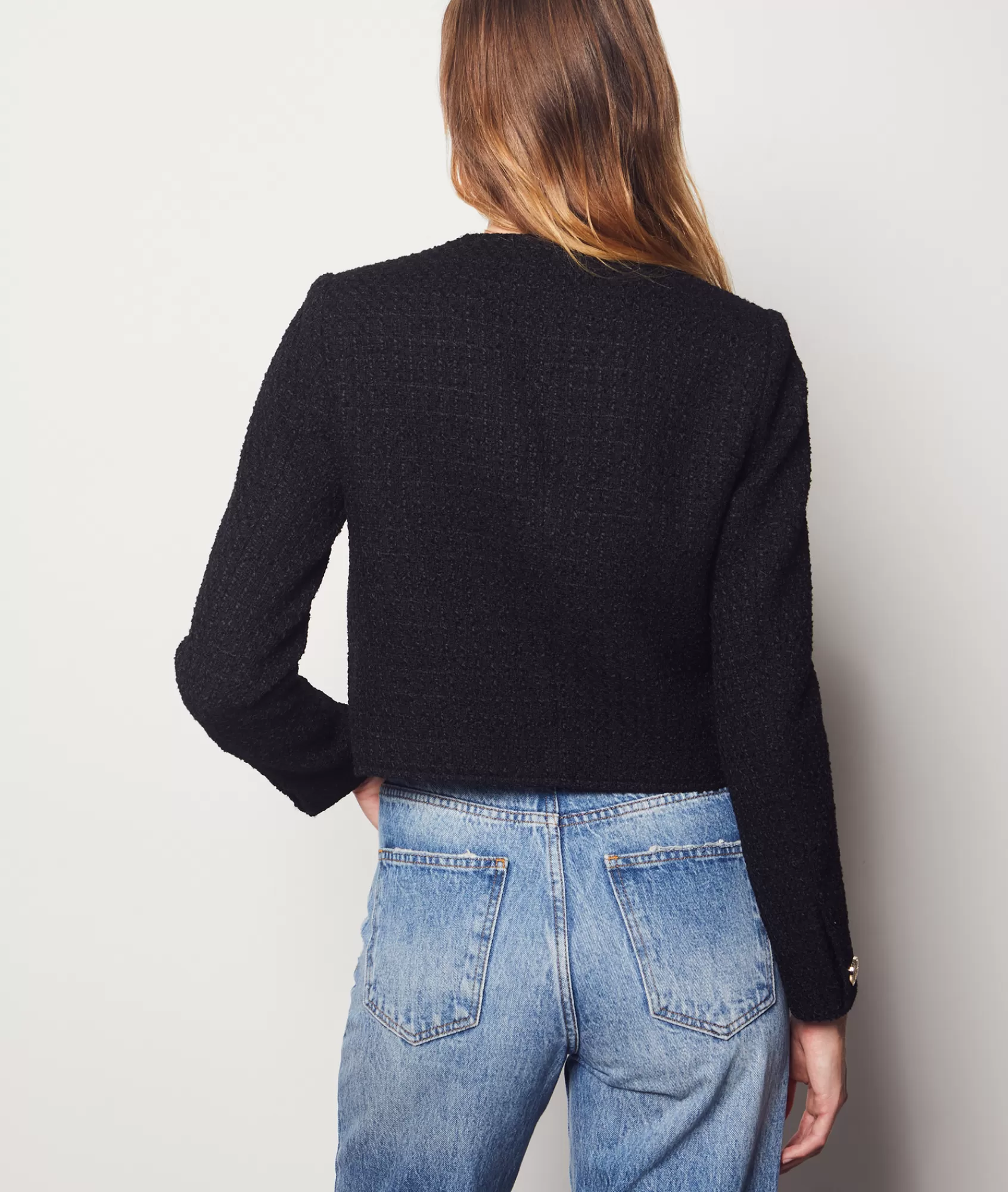 Etam Jackets>Tweed-effect Jacket