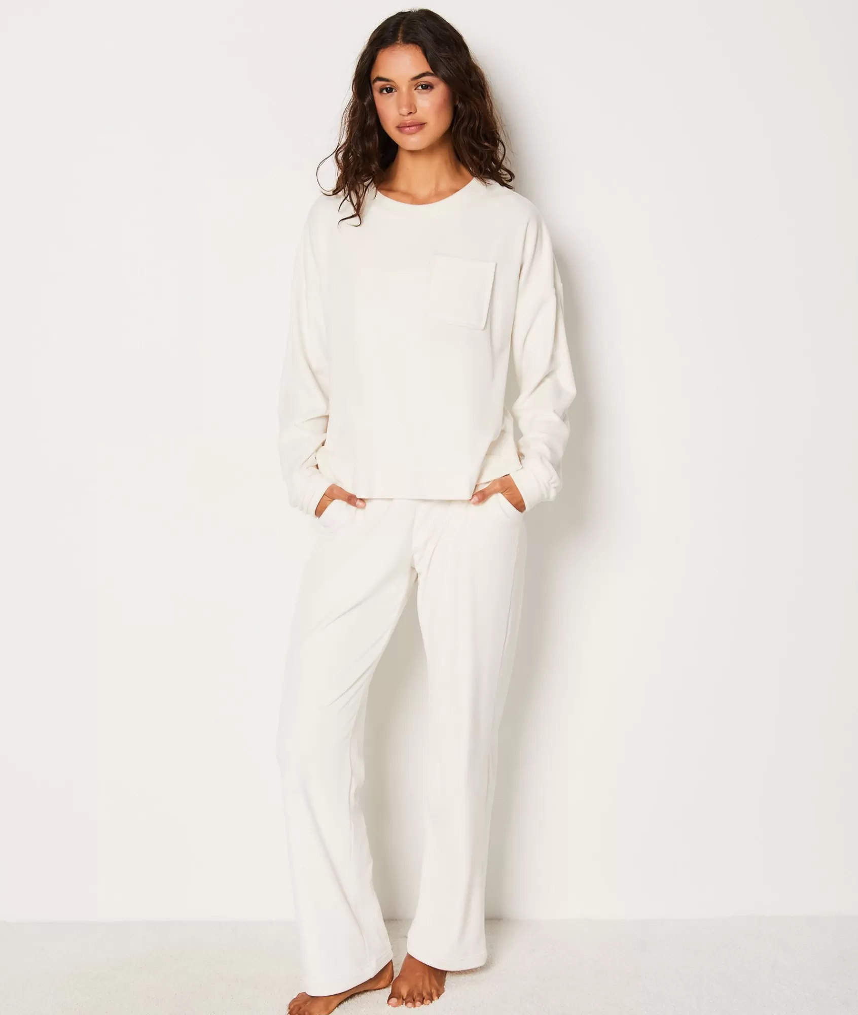 Etam Loungewear | Pyjama Bottoms>Velvet Pyjama Trousers